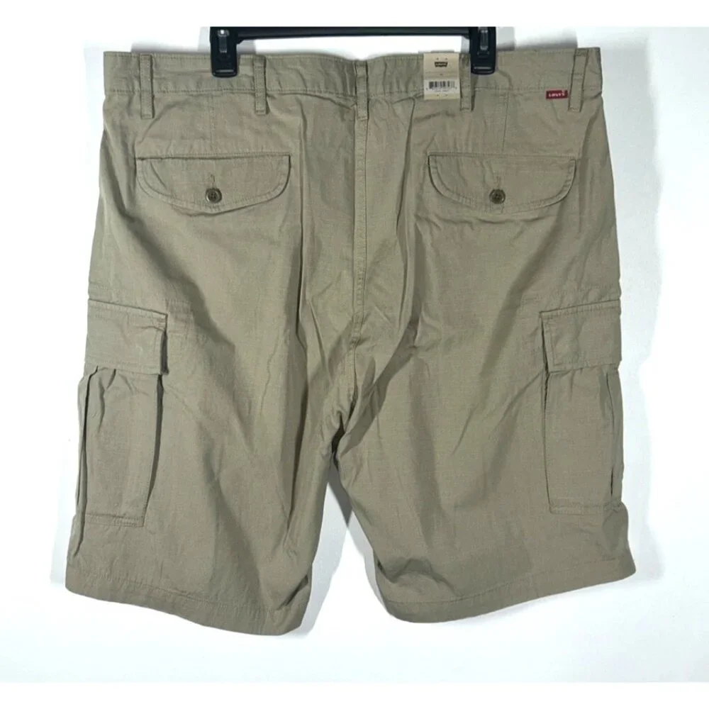 Levi's‎ Men's Carrier Cargo Shorts Size 40 Khaki Utility Casual True Chino NWT